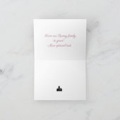 Invitation Lop Ear Easter Bunny Card (Intérieur)