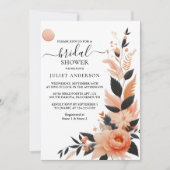 Invitation L'Orange les années 70 les années 80 90s Fête des  (Devant)