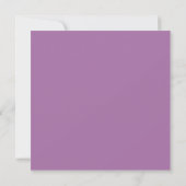 Invitation L'orchidée en pastel mangent la boisson soit (Dos)