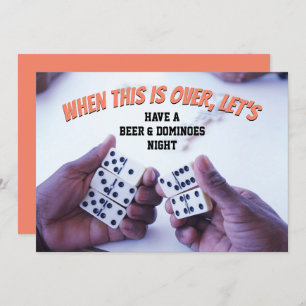 Invitation LORSQUE CECI EST TERMINÉ, ENREGISTRONS LA Date