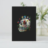 Invitation loterie de crâne mexicain (Debout devant)