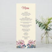 Invitation Lotus Mariage de style Art Tibétain (Debout devant)