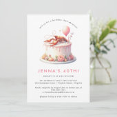 Invitation Louisiana Crawfish Seafood Boil Anniversaire (Debout devant)