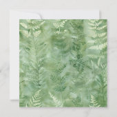 Invitation Loup de bois mystique (Dos)