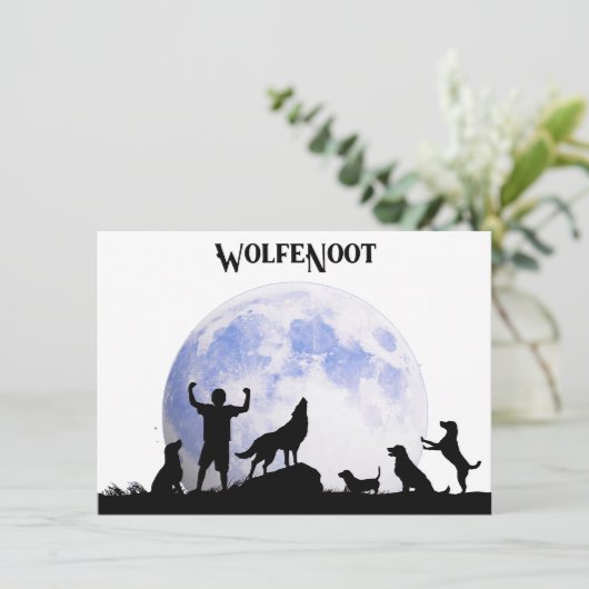 Invitation Loup-garou (Debout devant)