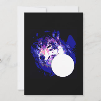Invitation Loup & Lune