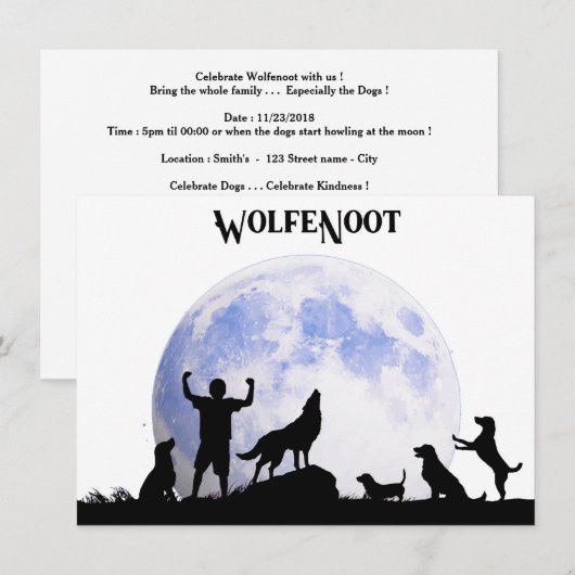 Invitation Loupenoit (Devant / Derrière)