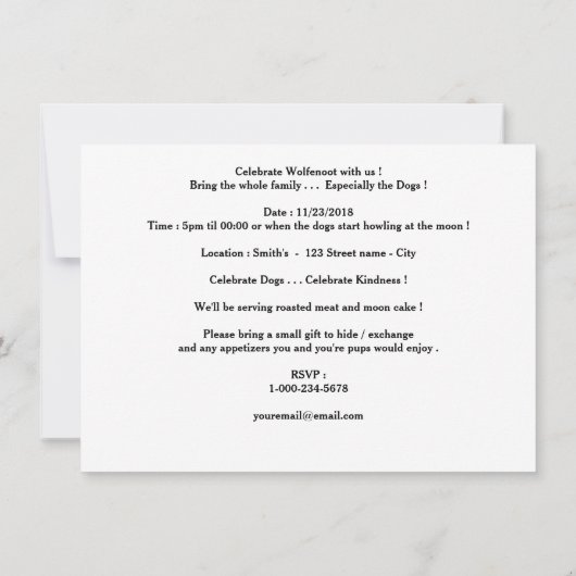 Invitation Loupenoit (Dos)