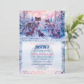 Invitation Loups et famille Celtic (Debout devant)