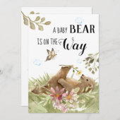 Invitation *~* L'Ours Doux Profite De L'Invitation À La Douch (Devant / Derrière)