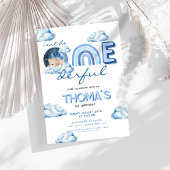 Invitation L'ours en peluche arc-en-ciel N'est-il pas le magn