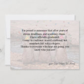 Invitation Loutre drôle et effrontée + Merci (Dos)