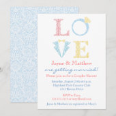 Invitation LOVE (Devant / Derrière)