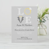 Invitation LOVE (Debout devant)