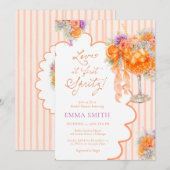 Invitation Love at First Spritz Bridal Shower Aperol  (Devant / Derrière)