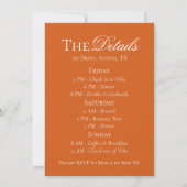 Invitation Love at First Spritz - Fun Orange Bachelorette (Dos)