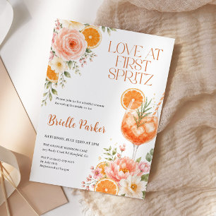 Invitation Love au premier Spritz Floral Citron pour Enterrem