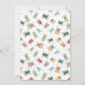 Invitation Love Bugs Party Bingo Card (version 2) (Dos)