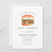Invitation Love + Burgers Picnic BBQ (Devant)