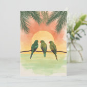 Invitation Love from the yard (Debout devant)