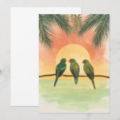 Invitation Love from the yard (Devant / Derrière)