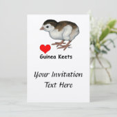 Invitation Love Guinée Keets (Debout devant)