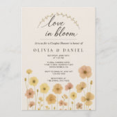 Invitation Love In Bloom Boho Couples Shower  (Devant)