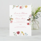 Invitation Love in Bloom Bridal Shower (Debout devant)