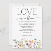 Invitation Love in Bloom Spring Garden Bridal Shower (Devant)
