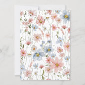 Invitation Love in Bloom Wildflower Bridal Shower (Dos)