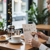 Invitation Love is Brewing Coffee Cocktail Bridal Shower 