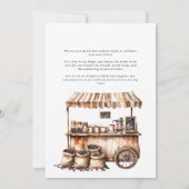 Invitation Love is Brewing Coffee Rustic Bridal Shower (Dos)