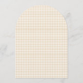 Invitation Love is Brewing Gingham Coffee Couples Shower (Dos)