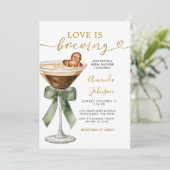 Invitation Love Is Brewing Holiday Coffee & Cocoa Party (Debout devant)