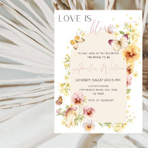 Love Is in Bloom Bridal Shower-Floral Garden Theme