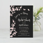 Invitation Love Is In Bloom | QR Code Registry Bridal Shower (Debout devant)