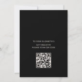 Invitation Love Is In Bloom | QR Code Registry Bridal Shower (Dos)