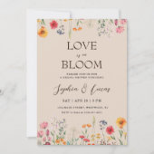 Invitation Love is in Bloom Wildflower Bridal Shower (Devant)