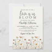 Invitation Love Is In Bloom Wildflower Bridal Shower (Devant)