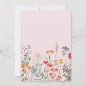 Invitation Love is in Bloom Wildflower Bridal Shower (Dos)