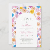 Invitation Love is in Bloom Wildflower Garden Bridal Shower (Devant)