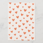 Invitation Love Is in the Air Hearts Bridal Shower (Dos)