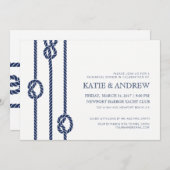 Invitation Love Knot (Devant / Derrière)