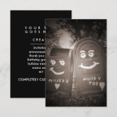 Invitation love mailboxes : vous m'avez manqué (Devant / Derrière)