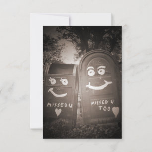 Invitation love mailboxes : vous m'avez manqué