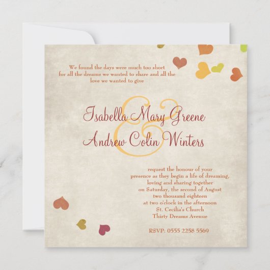 Invitation Love Nest (Dos)