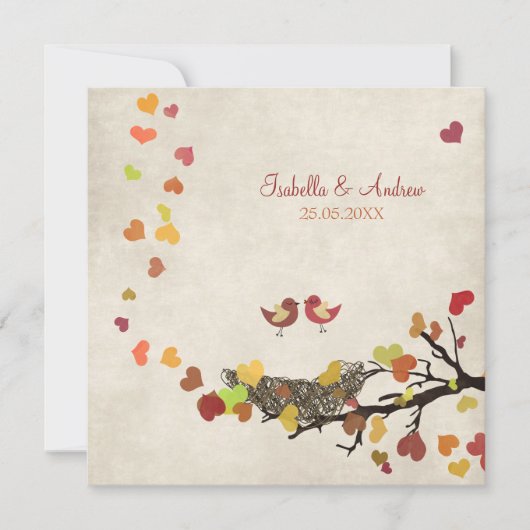 Invitation Love Nest (Devant)