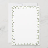 Invitation Love & Pizza | Fête de Couple Fantaisiste (Dos)