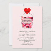 Invitation Love Potion Valentine Thème Fête des mariées (Devant)
