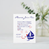Invitation Love Sails (Debout devant)